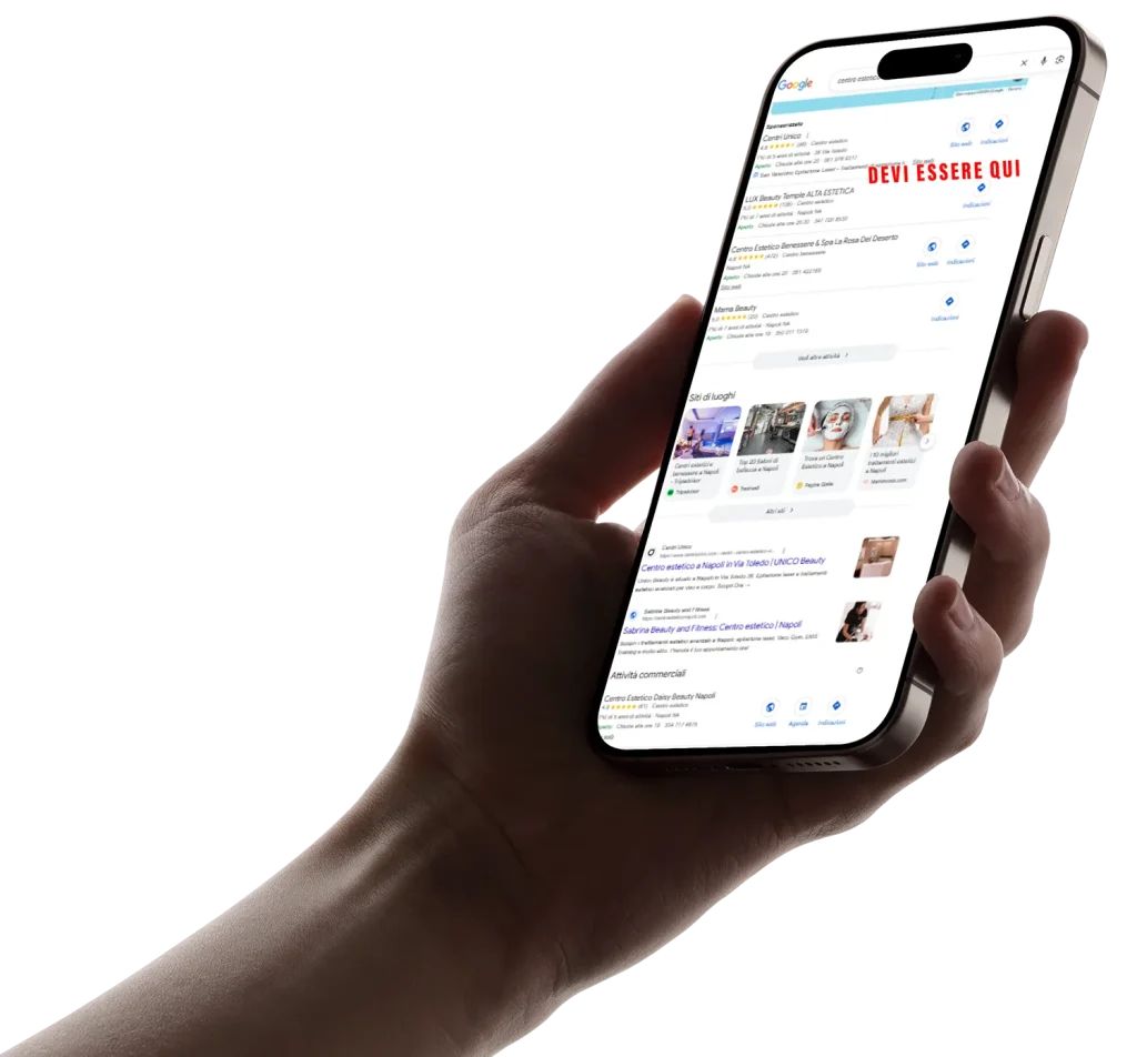 POSIZIONE CENTRO ESTETICO NAPOLI