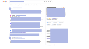 esempio screen centro estetico risultati napoli google